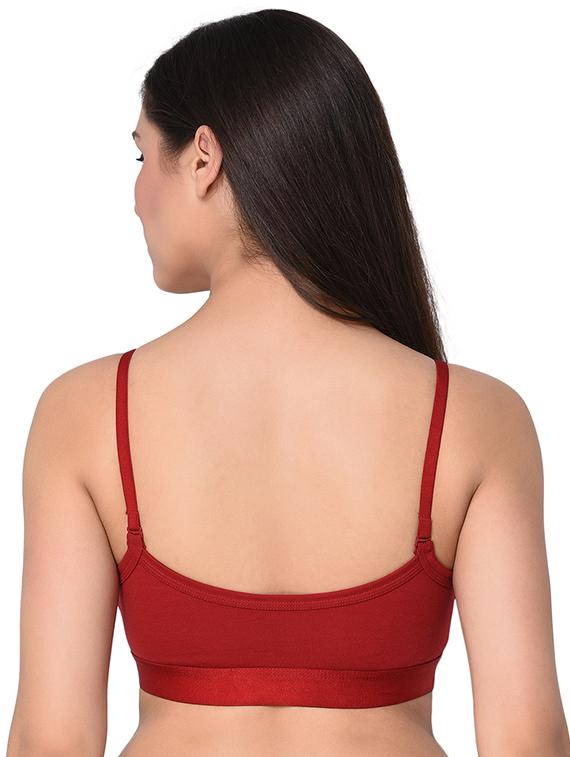 set of 2 solid sports bras - 15930185 - Zoom Image - 3