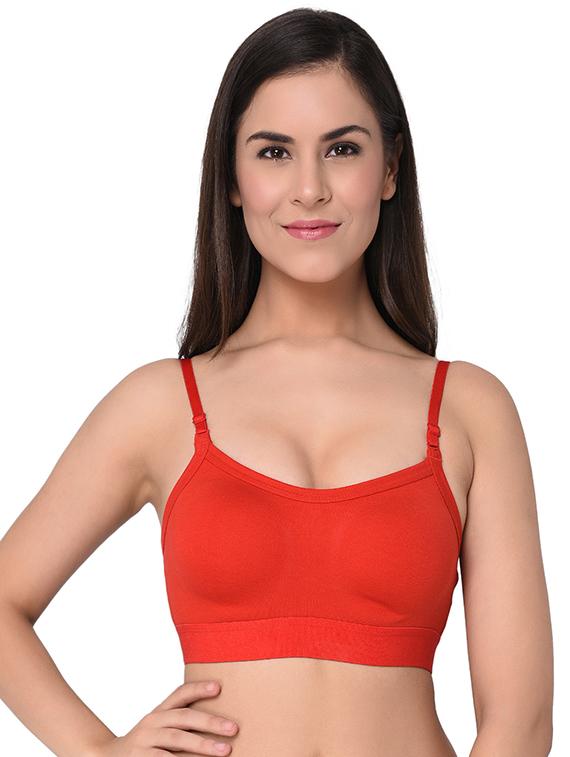 set of 2 solid sports bras - 15930185 - Zoom Image - 4