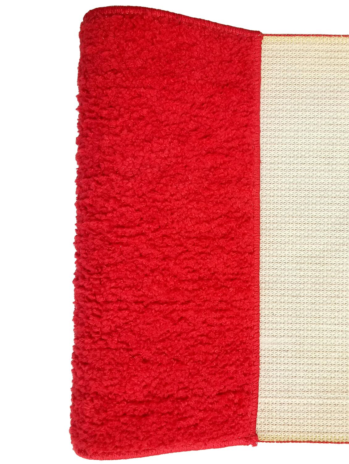 status red set of 2 anti-skid floor mat - 15930286 - Zoom Image - 2