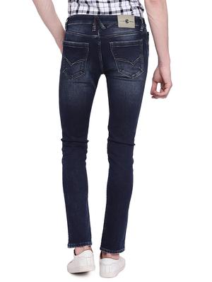 blue cotton washed jeans - 15930480 - Standard Image - 3