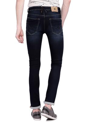 blue cotton washed jeans - 15930486 - Standard Image - 3
