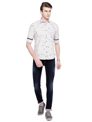 blue cotton washed jeans - 15930486 - Standard Image - 4