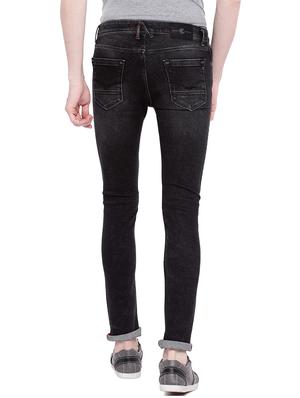 grey cotton washed jeans - 15930494 - Standard Image - 3