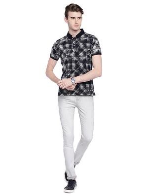 grey cotton washed jeans - 15930499 - Standard Image - 4