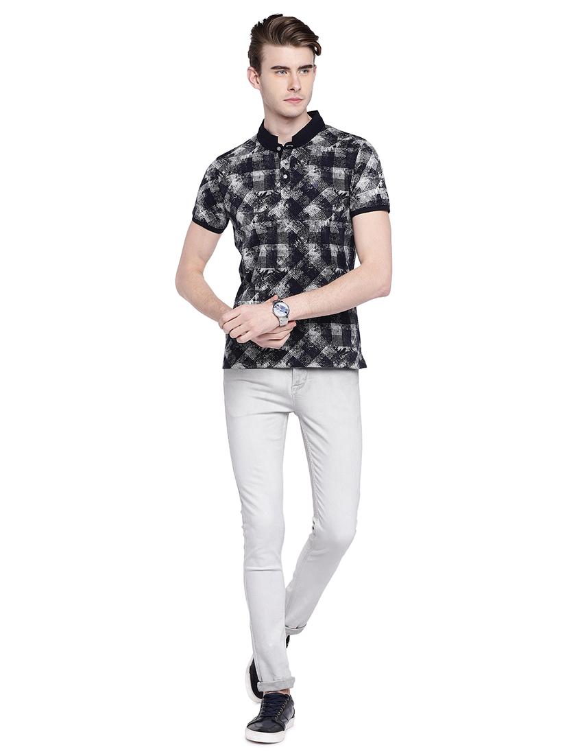grey cotton washed jeans - 15930499 - Zoom Image - 4