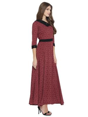 button detail sequined maxi dress - 15931046 - Standard Image - 2