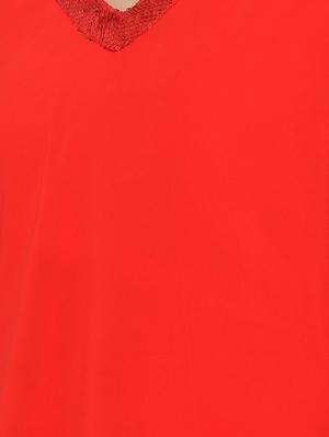 sequined overlay maxi dress - 15931047 - Standard Image - 4