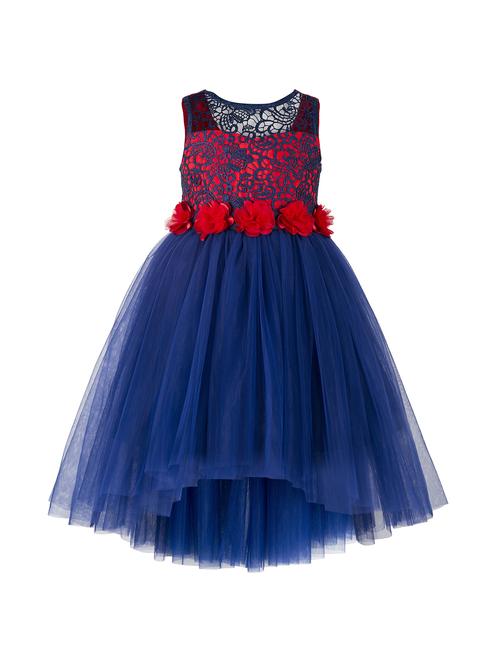 blue net frock - 15931075 - Standard Image - 1