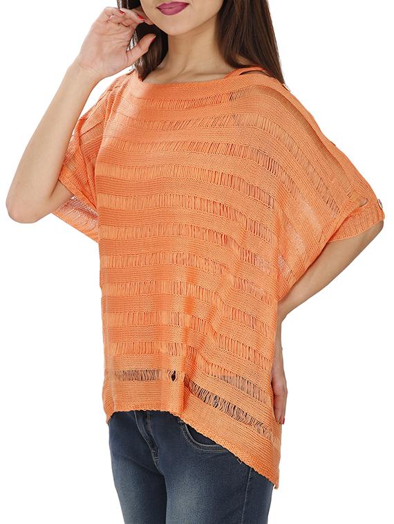button detail knitted top - 15931461 - Zoom Image - 2