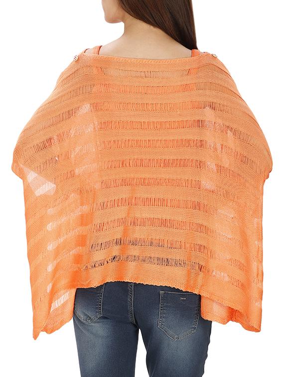 button detail knitted top - 15931461 - Zoom Image - 3