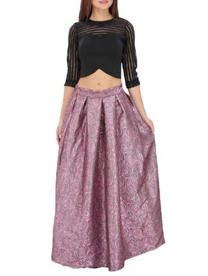 floral pleated skirt - 15931534 - Standard Image - 3