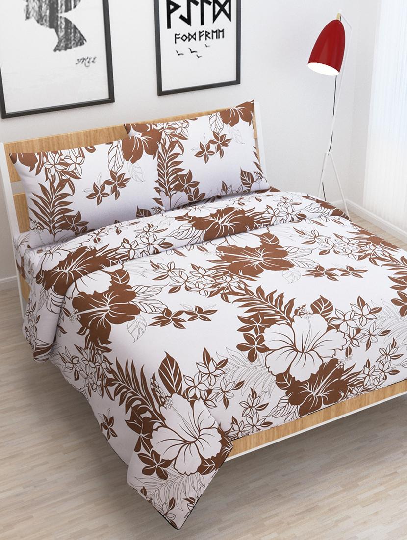 multicolor premium double bedsheet with 2 pillow covers - 15931554 - Zoom Image - 1