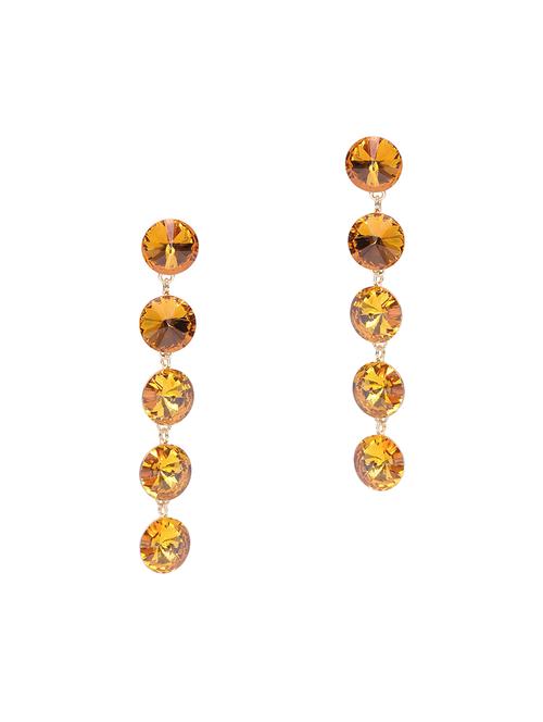 yellow drop earring - 15931977 - Standard Image - 1