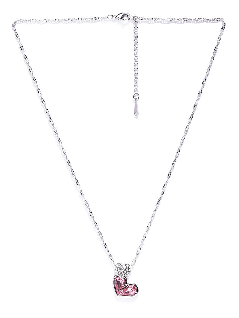 pink crystal pendant - 15932050 - Zoom Image - 2