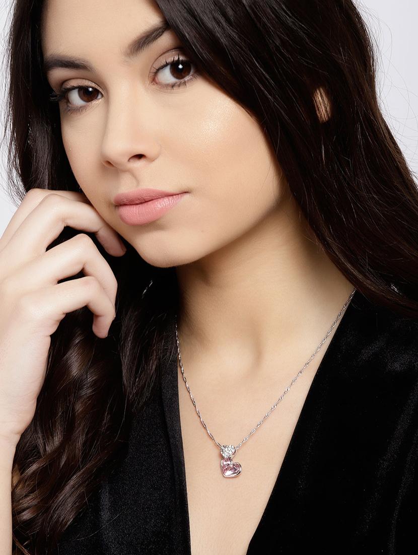pink crystal pendant - 15932050 - Zoom Image - 3