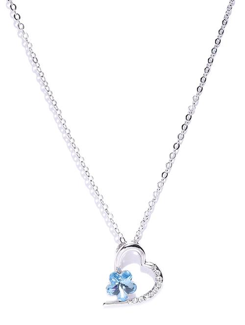 blue crystal pendant - 15932069 - Standard Image - 1