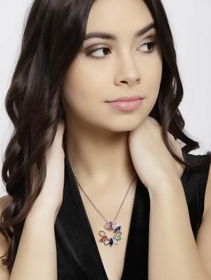 multi colored crystal pendant - 15932077 - Standard Image - 3