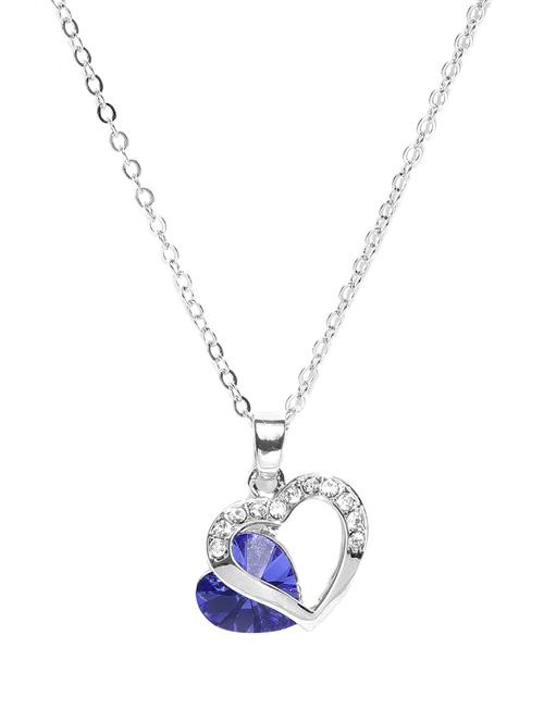 blue crystal pendant - 15932081 - Standard Image - 1