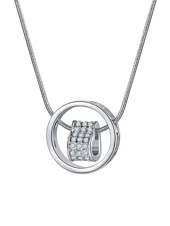 silver crystal pendant - 15932089 - Zoom Image - 1