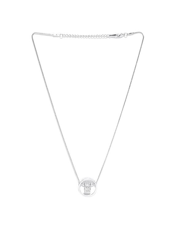 silver crystal pendant - 15932089 - Zoom Image - 2