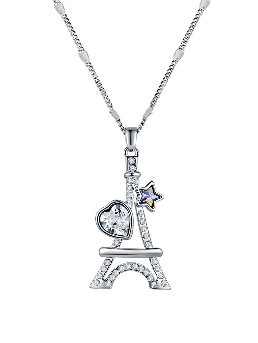 silver crystal pendant - 15932103 - Zoom Image - 1