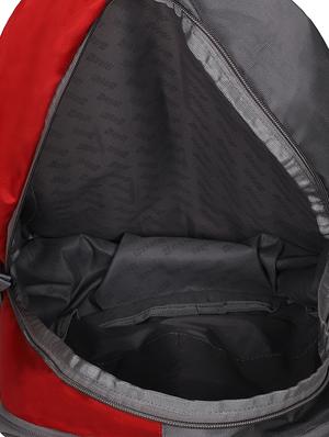 red and grey polyester backpack - 15932117 - Standard Image - 3
