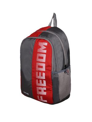 red and grey polyester backpack - 15932117 - Standard Image - 4