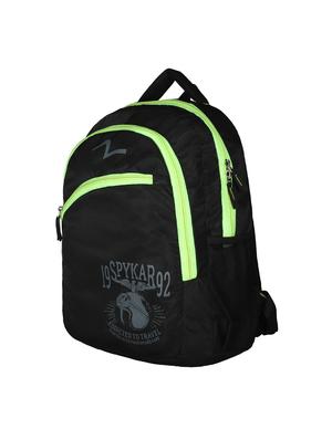 black polyester backpack - 15932128 - Standard Image - 4