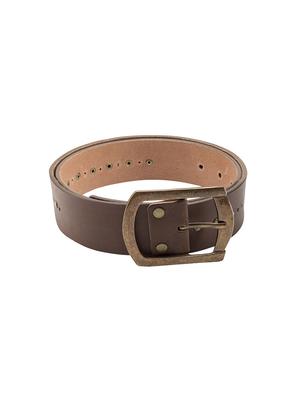 brown leather belt - 15932241 - Standard Image - 2