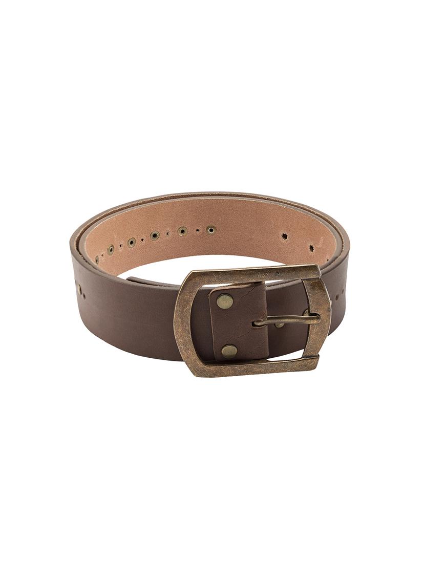 brown leather belt - 15932241 - Zoom Image - 2