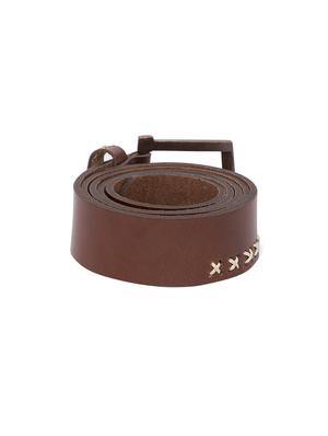 brown leather belt - 15932267 - Standard Image - 3