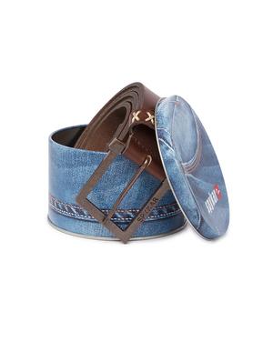 brown leather belt - 15932267 - Standard Image - 4