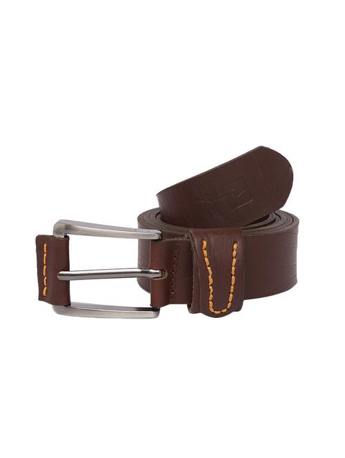 brown leather belt - 15932278 - Standard Image - 1