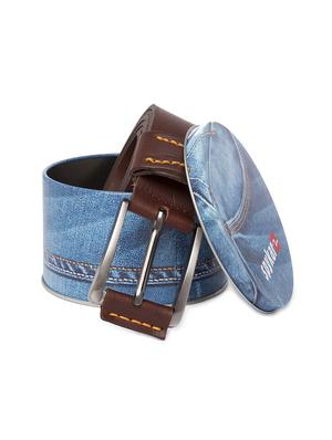 brown leather belt - 15932278 - Standard Image - 4