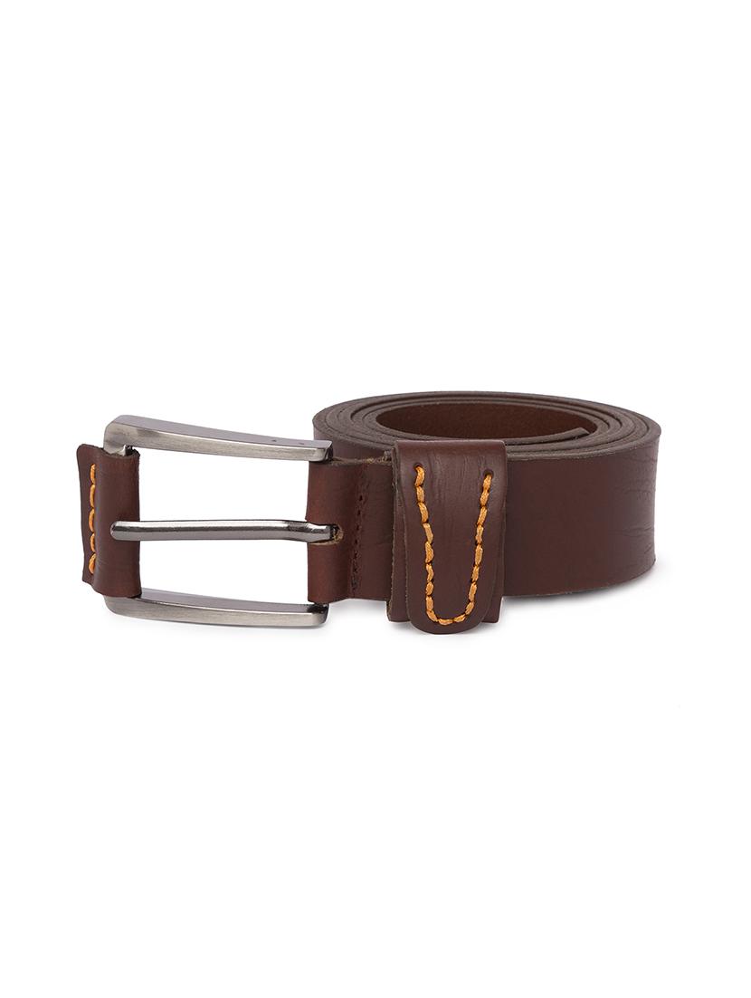 brown leather belt - 15932278 - Zoom Image - 2