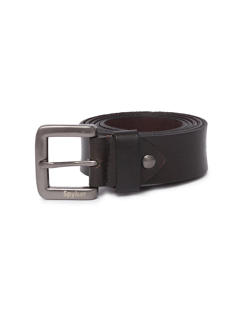 black leather belt - 15932304 - Zoom Image - 2