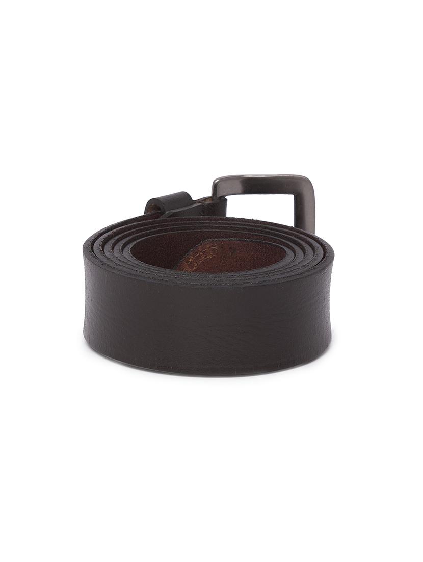 black leather belt - 15932304 - Zoom Image - 3