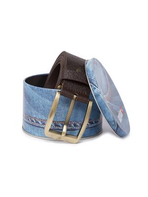 brown leather belt - 15932313 - Standard Image - 4