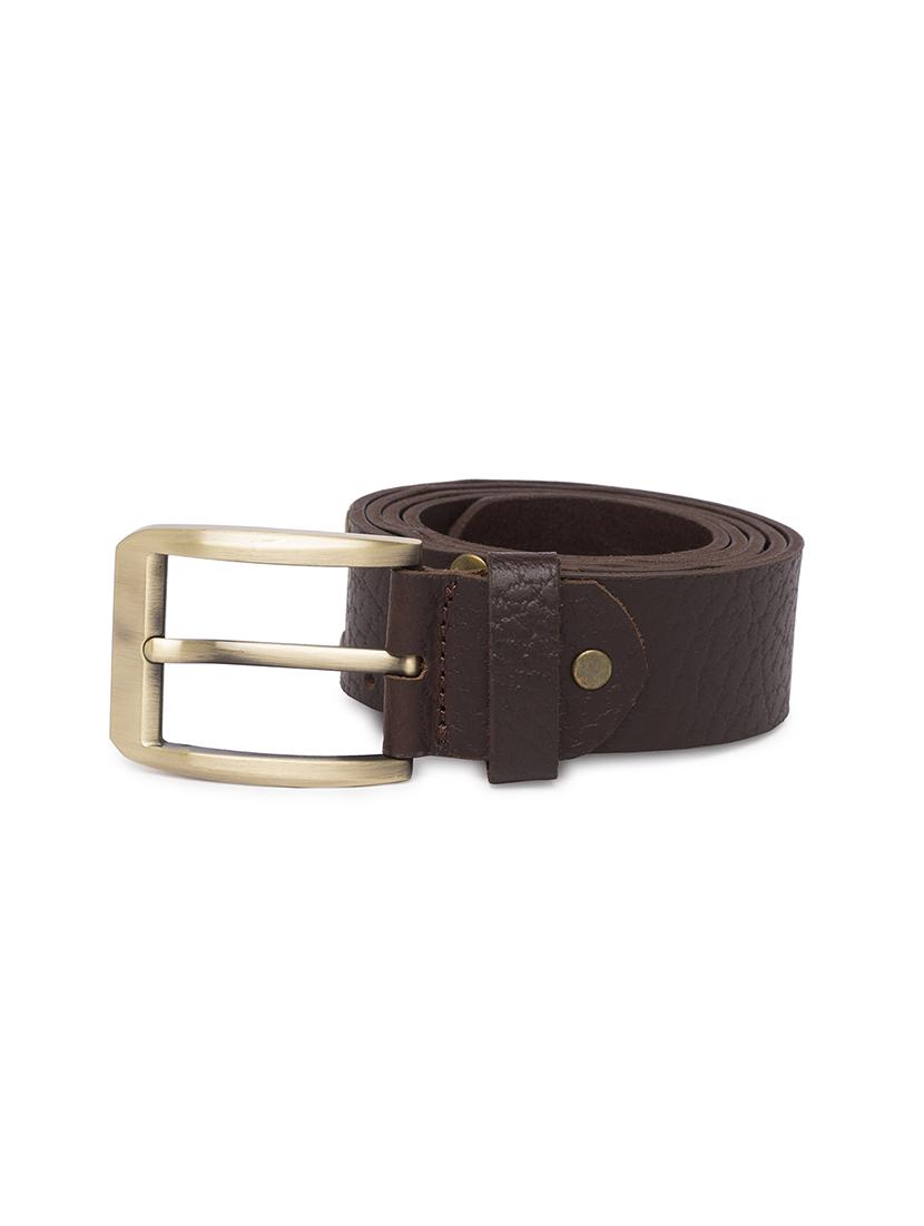 brown leather belt - 15932313 - Zoom Image - 2