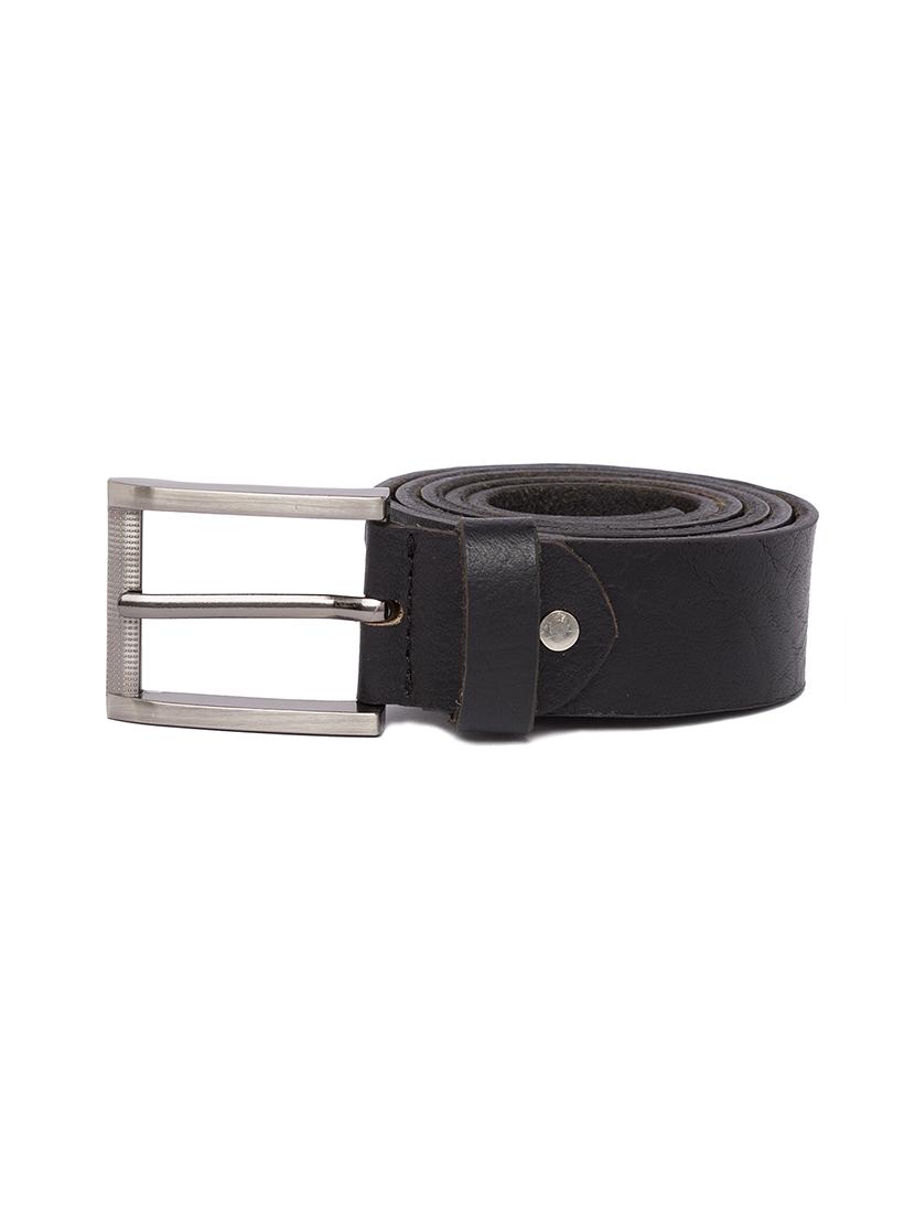 black leather belt - 15932314 - Zoom Image - 2
