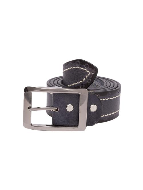 grey leather belt - 15932343 - Standard Image - 1