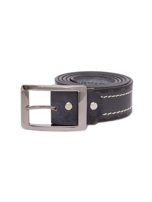 grey leather belt - 15932343 - Standard Image - 2
