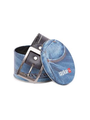 grey leather belt - 15932343 - Standard Image - 4