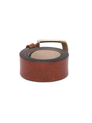brown leather belt - 15932346 - Standard Image - 3