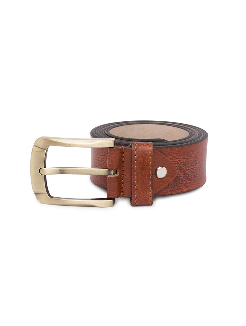 brown leather belt - 15932346 - Zoom Image - 2