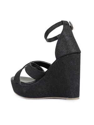 black platforms wedges - 15932349 - Standard Image - 3