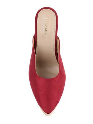red slip on mules - 15932373 - Standard Image - 4