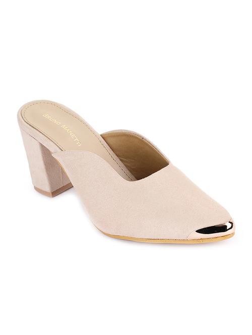 beige slip on mules - 15932374 - Standard Image - 1