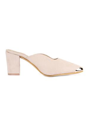 beige slip on mules - 15932374 - Standard Image - 2