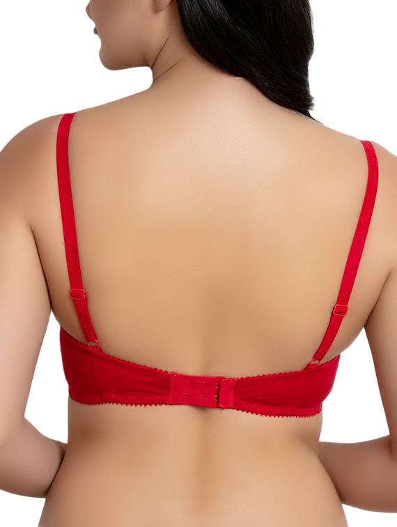 bow patch lightly padded t-shirt bra - 15932417 - Zoom Image - 3